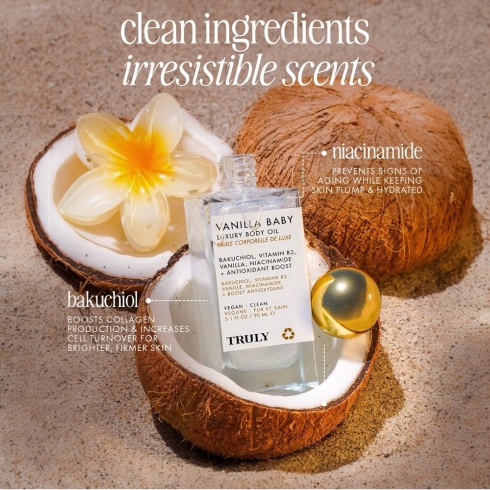 ๐บ TRULY Vanilla Baby Luxury Body Oil - Picture 2 of 7